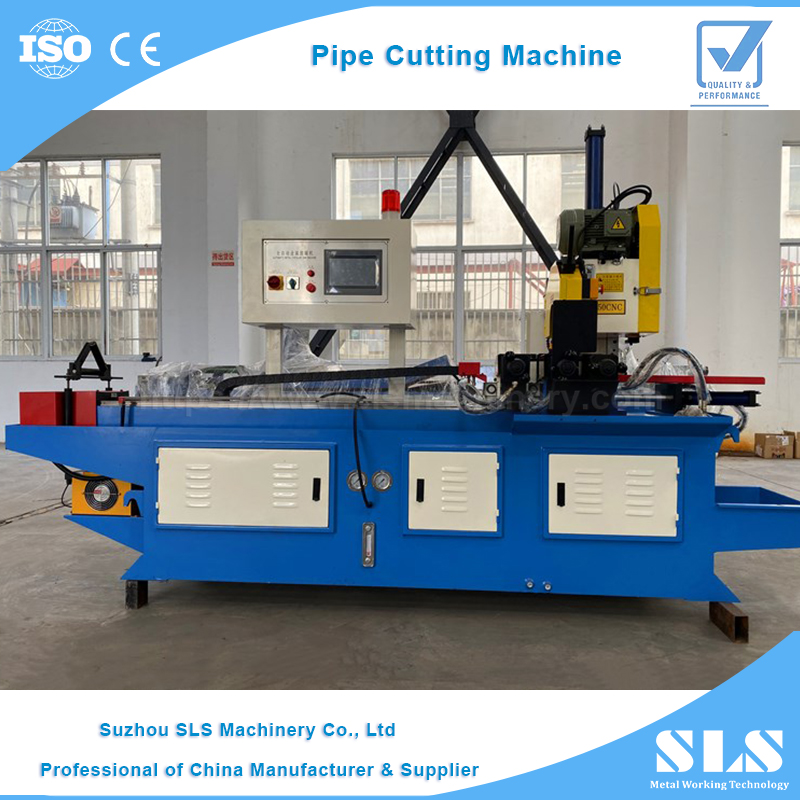MC-425 Typ CNC elektryczny metalowy stalowy profil żelaza Rurka Rurka Automatyczna rura na zimno maszyna do cięcia