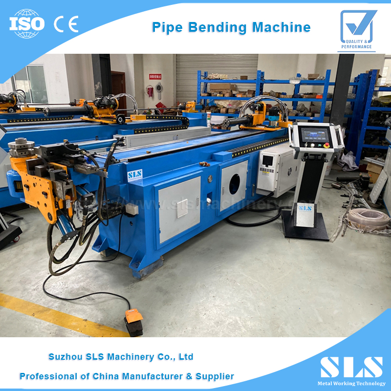 50 Typ 2A-1S Hydrauliczny automatyczny obrotowy rysunek rurki zginanie 2 "cala 50 mm CNC Miedź